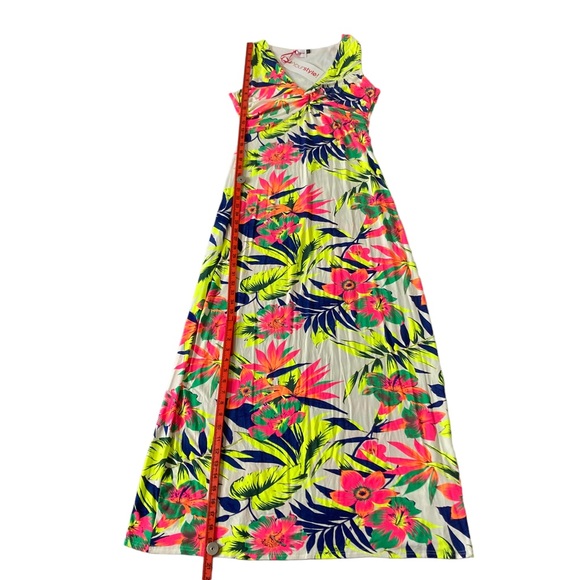 BNWT floral maxi dress UK size 12 halter neck - Picture 7 of 8